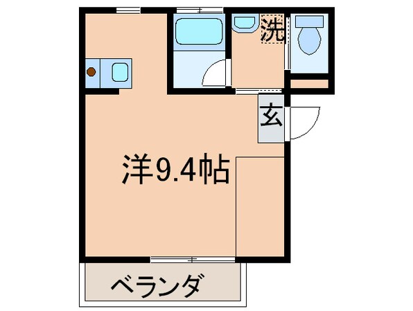 コ－ポラスＭの物件間取画像